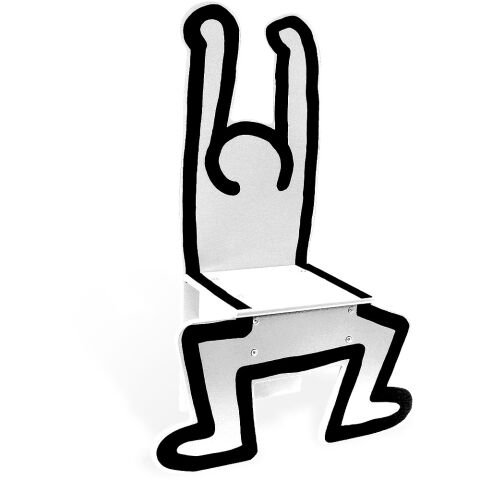 Vilac Holzstuhl Keith Haring weiß